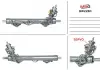 Рулевая рейка с ГУР восстановленная BMW 5 (E60) 05-10,5 Touring (E61) 05- 4X4 MSG BW226R (фото 1)
