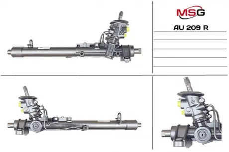 Рулевая рейка с ГУР восстановленная AUDI A3 (8L1) 96-03; SEAT LEON (1M1) 99-06 MSG AU209R