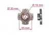 Ступица насоса ГУ FIAT DUCATO 1988-1990, PEUGE 205 1983-1987, PEUGE 306 1994- MSG CI002HUB (фото 2)