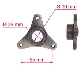 Маточина насоса ГУ NISSAN INTERSTAR 2002-2012; NISSAN PRIMASTAR 2002-2012 MSG OP031HUB