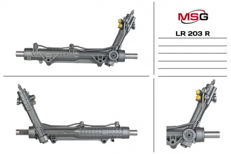 Рульова рейка з ГУР відновлена ​​LAND ROVER RANGE ROVER III (LM) 02- MSG LR203R