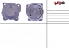 Плита насоса ГУР верхня CITROEN JUMPER 00-02, FIAT DUCATO 2002-2006 MSG FI002UPLATE (фото 2)