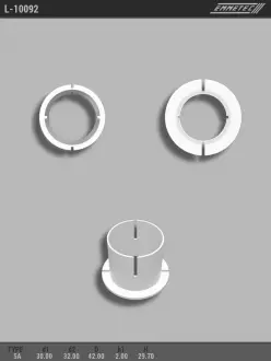 Втулка рулевой рейки с ГУР 30,00 / 32,00 / 42,00 * 2,00 / 29,70 тип 5A EMMETEC L-10092