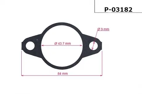Прокладка рельсы с ГУР TOYOTA RAV 4 II 00-05, RAV 4 Mk II 00-05 EMMETEC P-03182