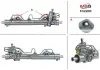 Рулевая рейка с ГУР восстановленная FORD KA 2004-2008 FO220R