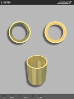 Втулка рулевой рейки с ГУР 32,00 / 36,00 * 44,00 тип 4 EMMETEC L-10020