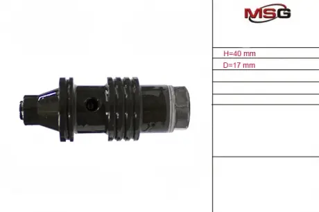 Клапан насоса ГУР AUDI, BMW, MERCEDES-BENZ, OPEL, VW MSG AU001VALVE