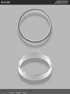 Кільце тефлоновое O18,2x20,2 S4,3 тип 1 EMMETEC M-01381