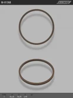 Кільце тефлоновое O65,3x70,5 S3,9 тип 1 EMMETEC M-01368