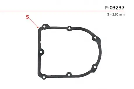 Прокладка насоса ГУР с ЭУР EMMETEC P-03237