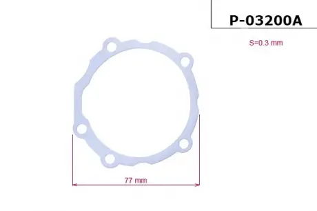 Прокладка насоса ГУР EMMETEC P-03200A