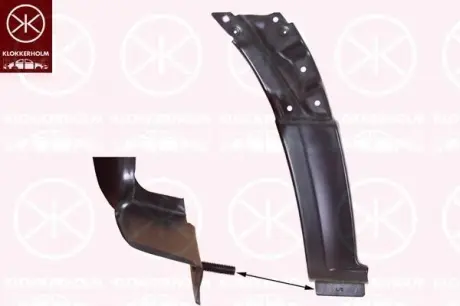 Ремчастина металлическая KLOKKER KLOKKERHOLM 3547 331