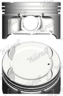 Поршень в комплекте на 1 цилиндр, STD NURAL 87-124800-00