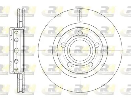 Тормозной диск ROADHOUSE 682210