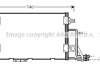Конденсатор кондиционера AUDI A6 / S6 (C5) (97-) (пр-во AVA) AI5137