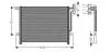 Конденсор кондиционера BMW 3 E46 / E83 98-05 (AVA) AVA COOLING BW5203 (фото 1)