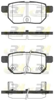 Тормозные колодки, к-кт. ROADHOUSE 2128622