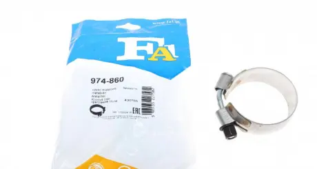 Хомут крепления глушителя Fischer Automotive One (FA1) 974-860