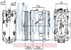 Компрессор кондиционера NISSENS 89160 (фото 5)