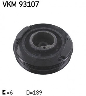 Шкив коленвала SKF VKM93107