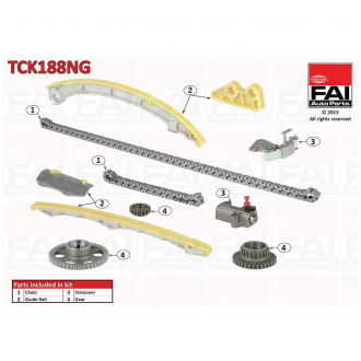 Комплект цепи ГРМ FAI TCK188NG