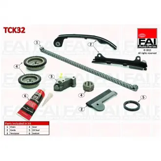 Комплект ланцюга ГРМ FAI TCK32
