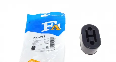 Крепление резиновое FISCHER Fischer Automotive One (FA1) 743-711