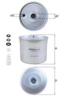 Паливний фільтр Knecht MAHLE KNECHT KL468
