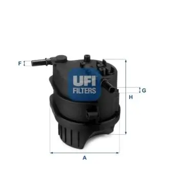 Паливний фільтр UFI 24.343.00