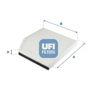 Фільтр, повітря у внутрішній простір UFI 53.323.00
