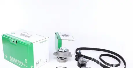 Роликовый модуль натяжителя ремня (ролик. Ремень. Помпа) INA 530 0538 30