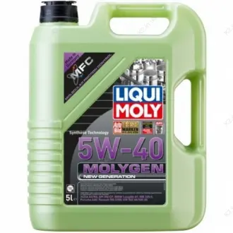 Масло моторное Molygen New Generation 5W-40 (5 л) LIQUI MOLY 9055