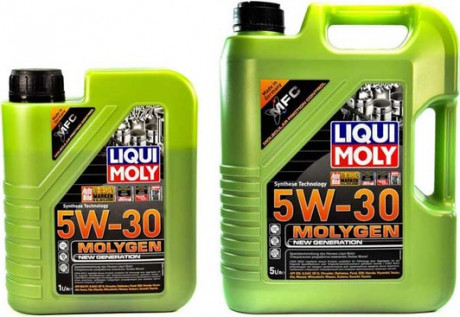 Масло моторное Molygen New Generation 5W-30 (1 л) LIQUI MOLY 9041 (фото 1)