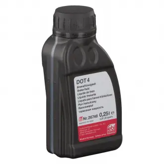 Жидкость торм. DOT4 (Канистра 0.25л) FEBI 26746