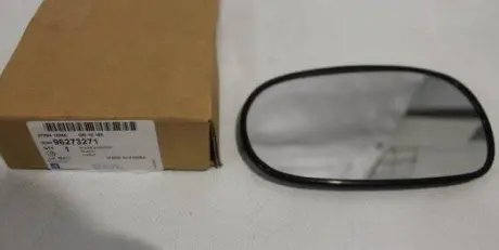 Стекло зеркала LANOS (4 зажима) левое (сб.Польша) GM 96273271