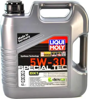 Масло моторное Special Tec DX1 5W-30 (4 л) LIQUI MOLY 20968