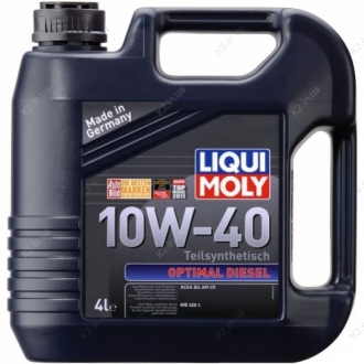Масло моторное Optimal Diesel 10W-40 (4 л) LIQUI MOLY 3934 (фото 1)
