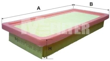Фільтр повітряний TOYOTA MFILTER M-FILTER K169