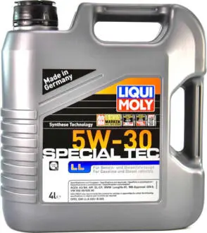 Масло моторное Special Tec LL 5W-30 (4 л) LIQUI MOLY 7654
