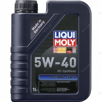 Масло моторное Optimal Synth 5W-40 (1 л) LIQUI MOLY 3925