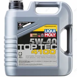 Масло моторное Top Tec 4100 5W-40 (4 л) LIQUI MOLY 7547