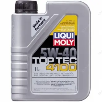 Масло моторное Top Tec 4100 5W-40 (1 л) LIQUI MOLY 7500