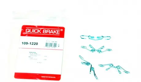 Монтажный к-кт тормозных колодок QUICK BRAKE 109-1220