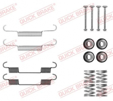 Монтажный к-кт тормозных колодок QUICK BRAKE 105-0897 (фото 1)