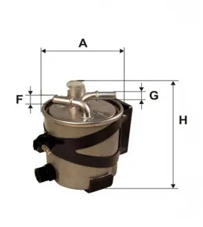 Фильтр топл. / 980/6 (WIX-Filtron) WIX FILTERS WF8391
