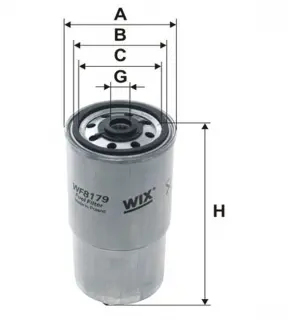 Фільтр палив. PP954 / (WIX-Filtron) WIX FILTERS WF8179