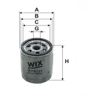 Фильтр топл. / PP932 (WIX-Filtron) WIX FILTERS WF8121
