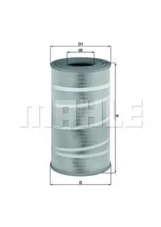 Фильтр воздушный (Knecht-Mahle) Knecht MAHLE KNECHT LX7210/7