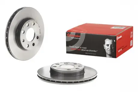 Тормозной диск пер. LANOS 1.5 BREMBO 09.3090.11