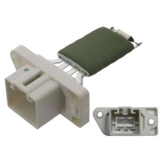 Резистор вентилятора печки. постоянный SWAG 50938635 (фото 1)